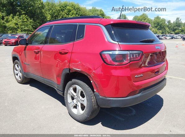3C4NJDBB2KT670082 2019 JEEP COMPASS Red Trasero izquierdo