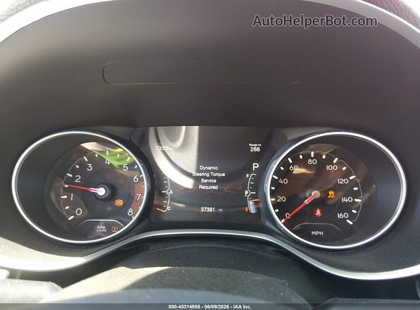 3C4NJDBB2KT670082 2019 JEEP COMPASS Red Vista de los asientos traseros