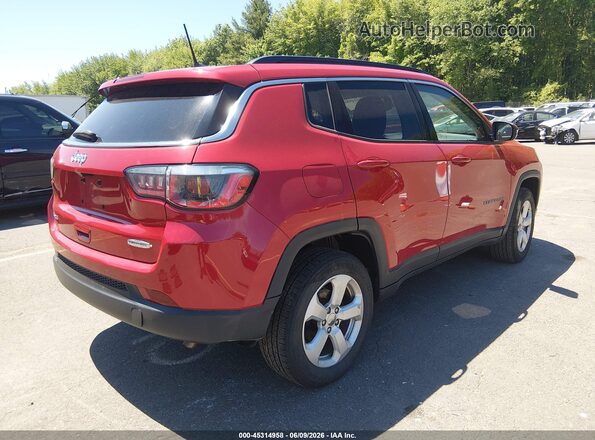 3C4NJDBB2KT670082 2019 JEEP COMPASS Red Trasero derecho