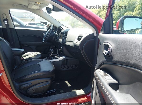 3C4NJDBB2KT670082 2019 JEEP COMPASS Red Vista interior delantera