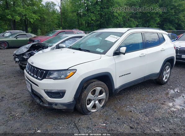 3C4NJDBB2KT754631 2019 JEEP COMPASS White Przód lewy