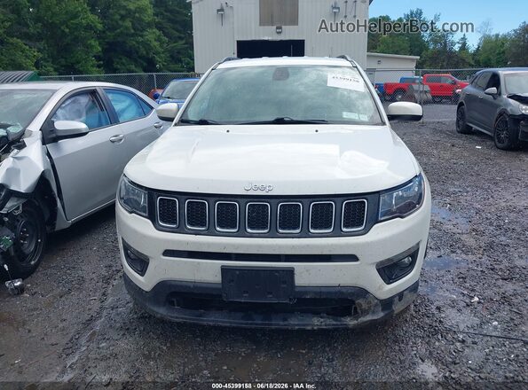 3C4NJDBB2KT754631 2019 JEEP COMPASS White Widok zestawu wskaźników