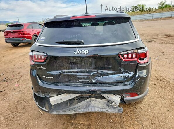 3C4NJDBB2LT145315 2020 JEEP COMPASS Black Rear view
