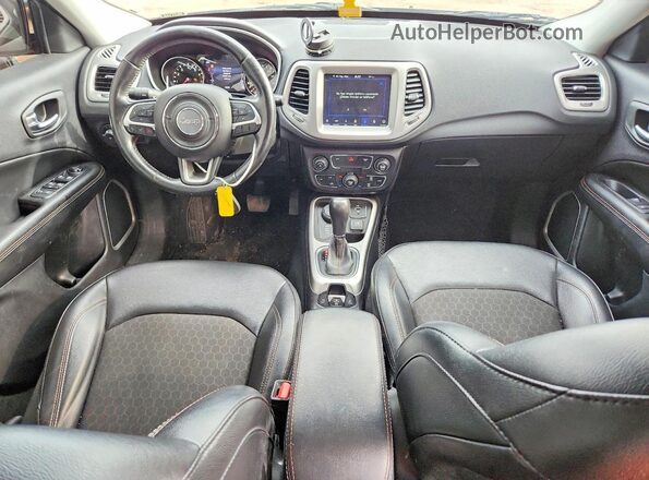 3C4NJDBB2LT145315 2020 JEEP COMPASS Black Dashboard view