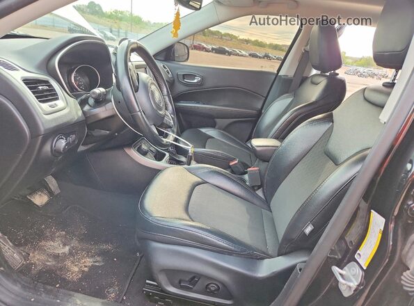 3C4NJDBB2LT145315 2020 JEEP COMPASS Black Front interior view