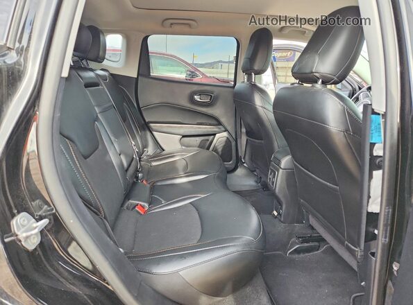 3C4NJDBB2LT145315 2020 JEEP COMPASS Black Rear seats view