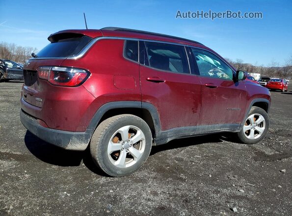 3C4NJDBB2MT544677 2021 JEEP COMPASS Maroon Rear right