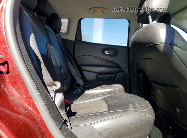 3C4NJDBB2MT544677 2021 JEEP COMPASS Maroon Rear interior view