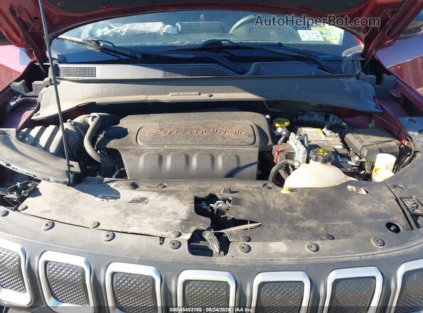 3C4NJDBB2NT124905 2022 JEEP COMPASS Maroon Вид ззаду