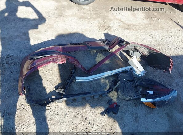 3C4NJDBB2NT124905 2022 JEEP COMPASS Maroon Вид щитка приладів