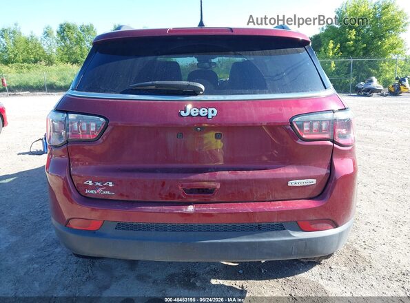 3C4NJDBB2NT124905 2022 JEEP COMPASS Maroon 