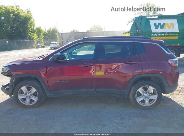 3C4NJDBB2NT124905 2022 JEEP COMPASS Maroon 