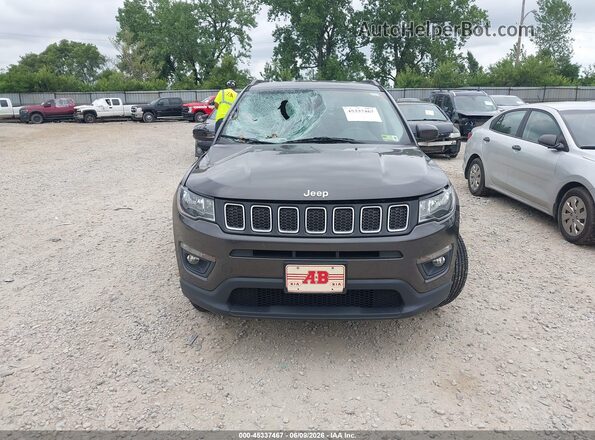 3C4NJDBB3HT650710 2017 JEEP NEW COMPASS Серый Вид щитка приборов