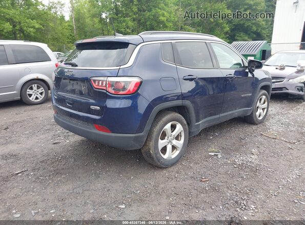 3C4NJDBB3JT100106 2018 JEEP COMPASS Blue Trasero derecho
