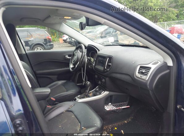 3C4NJDBB3JT100106 2018 JEEP COMPASS Blue Vista interior delantera