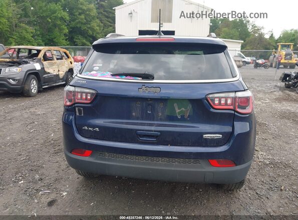 3C4NJDBB3JT100106 2018 JEEP COMPASS Blue 