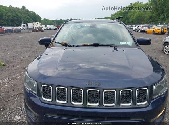 3C4NJDBB3JT100106 2018 JEEP COMPASS Blue 
