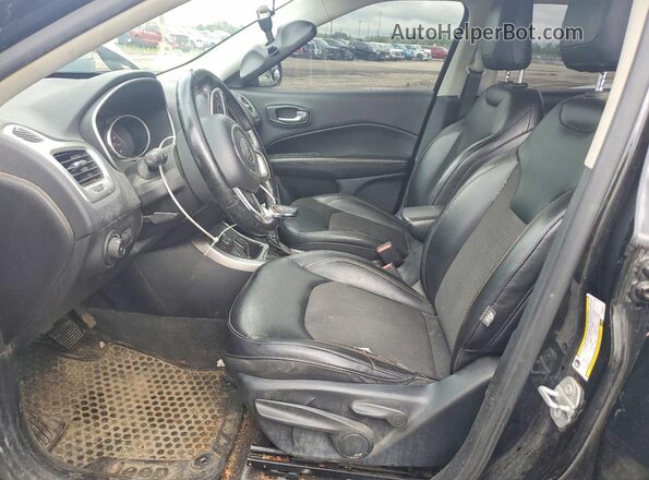 3C4NJDBB3JT280543 2018 JEEP COMPASS Black Vista interior delantera