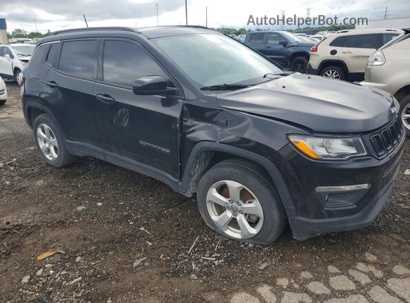 3C4NJDBB3JT280543 2018 JEEP COMPASS Black Delantero derecho