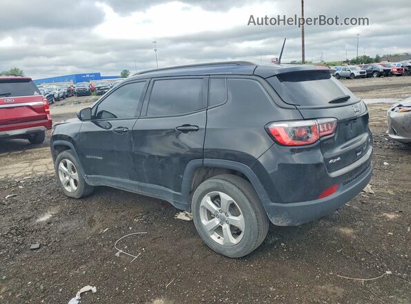 3C4NJDBB3JT280543 2018 JEEP COMPASS Black Trasero izquierdo