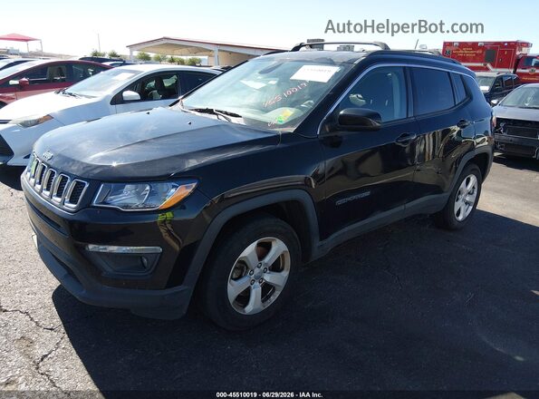 3C4NJDBB3JT349487 2018 JEEP COMPASS Black Przód lewy