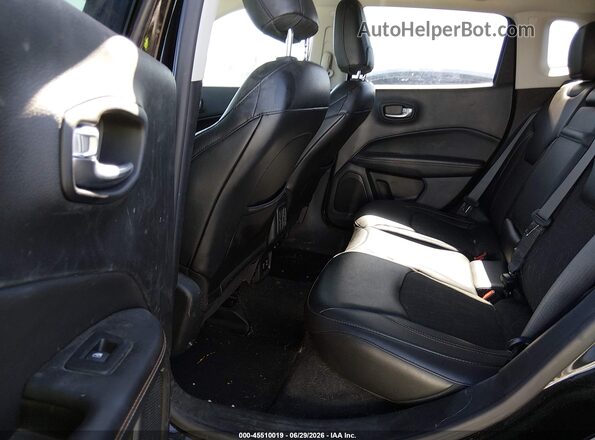 3C4NJDBB3JT349487 2018 JEEP COMPASS Black Widok naklejki z numerem VIN