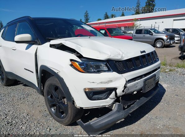 3C4NJDBB3JT432837 2018 JEEP COMPASS Белый Вид спереди