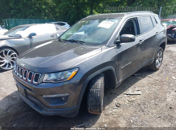 3C4NJDBB3JT456992 2018 JEEP COMPASS Серый Передняя левая четверть