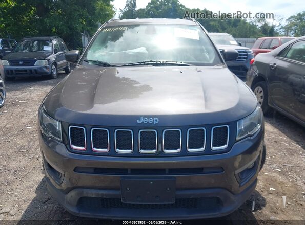 3C4NJDBB3JT456992 2018 JEEP COMPASS Серый Вид щитка приборов