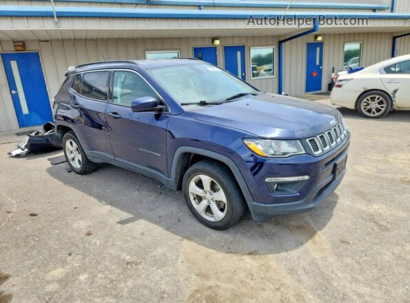 3C4NJDBB3JT484792 2018 JEEP COMPASS Blue 