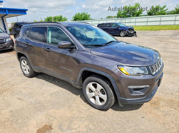 3C4NJDBB3KT593366 2019 JEEP COMPASS Gray Передня права чверть