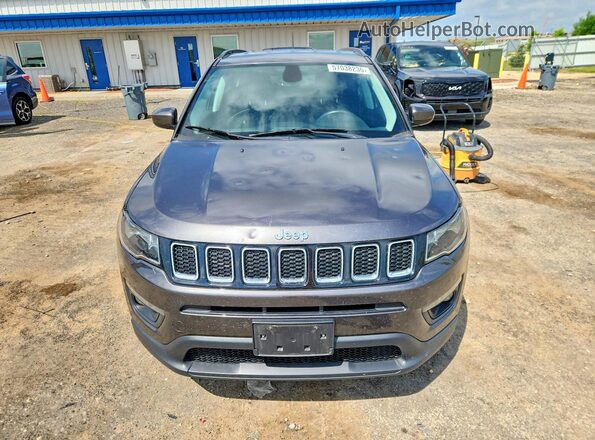 3C4NJDBB3KT593366 2019 JEEP COMPASS Gray Вид спереду