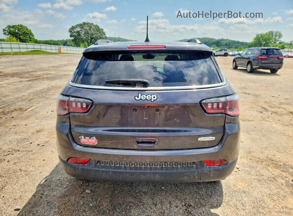 3C4NJDBB3KT593366 2019 JEEP COMPASS Gray Вид ззаду