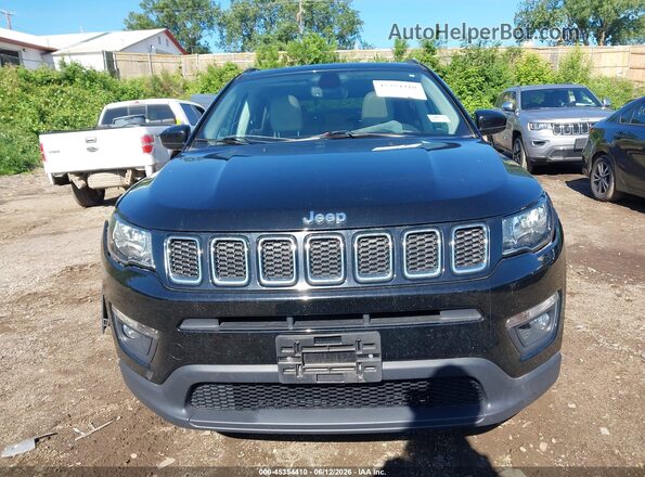 3C4NJDBB3KT629699 2019 JEEP COMPASS Black ხელსაწყოთა პანელის ხედი