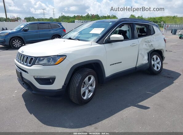 3C4NJDBB3KT662220 2019 JEEP COMPASS White Front left