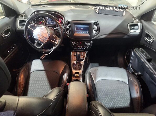 3C4NJDBB3KT734405 2019 JEEP COMPASS White Widok deski rozdzielczej