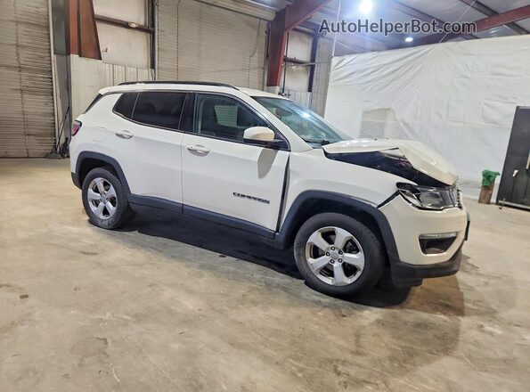 3C4NJDBB3KT734405 2019 JEEP COMPASS White Przód prawy