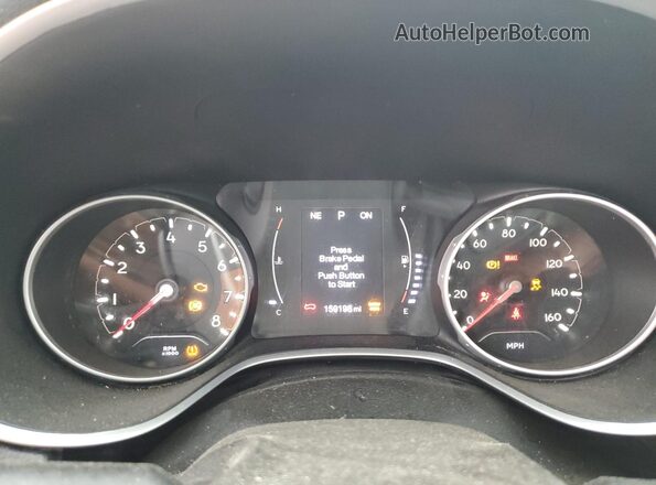 3C4NJDBB3KT755173 2019 JEEP COMPASS Red Սարքավորումների վահանակի տեսք