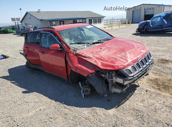 3C4NJDBB3KT755173 2019 JEEP COMPASS Red Առջևի աջ