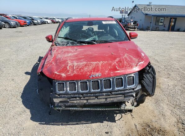 3C4NJDBB3KT755173 2019 JEEP COMPASS Red Դիմացի տեսք
