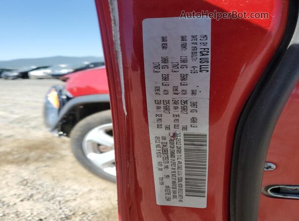 3C4NJDBB3KT755173 2019 JEEP COMPASS Red Սալոնի 360 աստիճան տեսք
