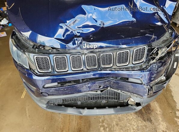 3C4NJDBB3LT133299 2020 JEEP COMPASS Blue Вид підкапотного простору