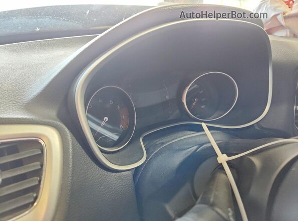 3C4NJDBB3LT133299 2020 JEEP COMPASS Blue Вид щитка приладів