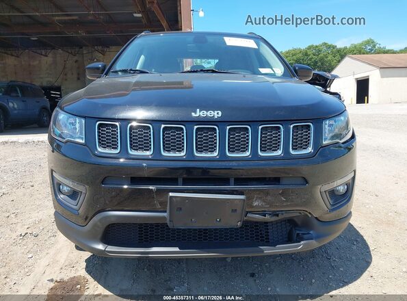 3C4NJDBB3MT509811 2021 JEEP COMPASS Black Widok zestawu wskaźników