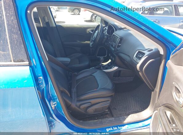 3C4NJDBB4JT144275 2018 JEEP COMPASS Blue Սալոնի դիմացի տեսք