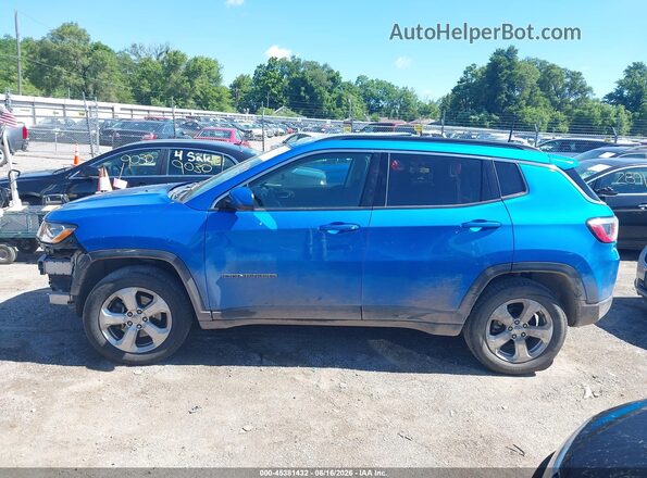 3C4NJDBB4JT144275 2018 JEEP COMPASS Blue Սալոնի 360 աստիճան տեսք