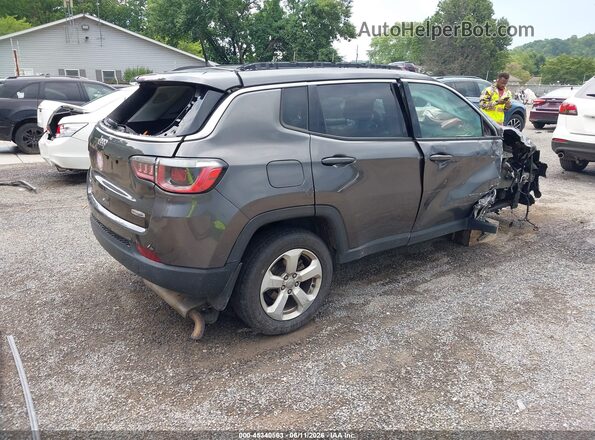 3C4NJDBB4JT201414 2018 JEEP COMPASS Gray Trasero derecho
