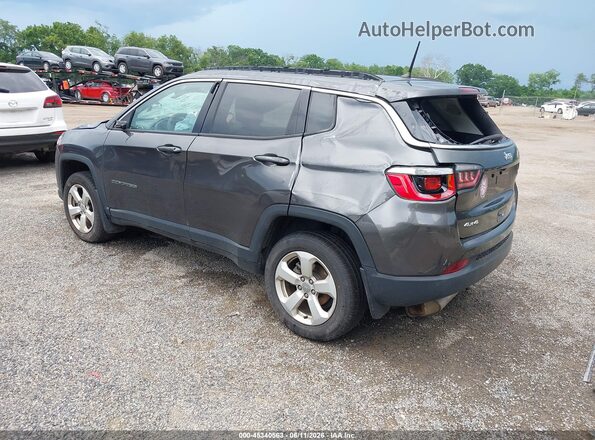 3C4NJDBB4JT201414 2018 JEEP COMPASS Gray Trasero izquierdo
