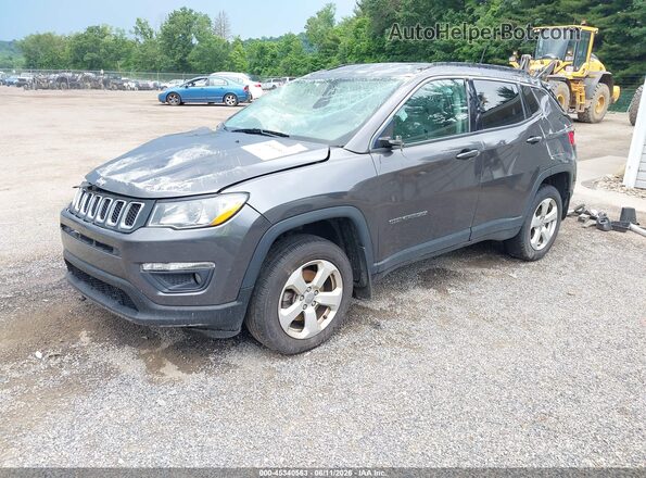 3C4NJDBB4JT201414 2018 JEEP COMPASS Gray Vista tres cuartos delantera izquierda