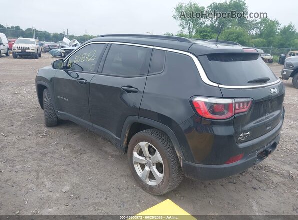 3C4NJDBB4JT362409 2018 JEEP COMPASS Black Trasero izquierdo